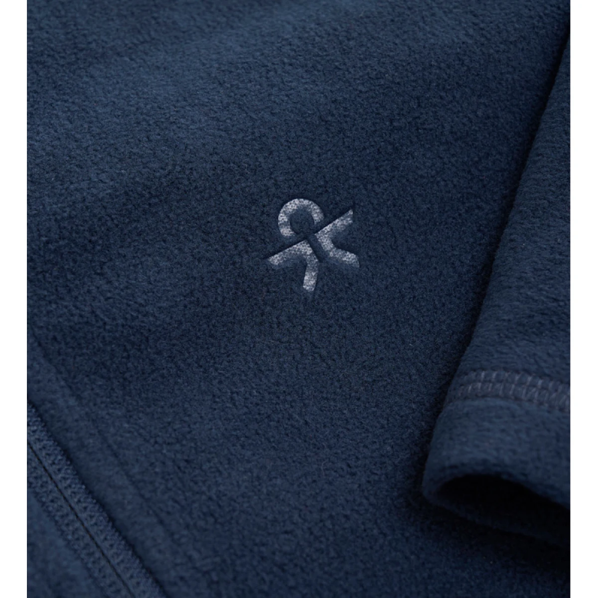 Dětská mikina se zipem COLOR KIDS Fleece Jacket, Full Zip-870-Total Eclipse · záber 2