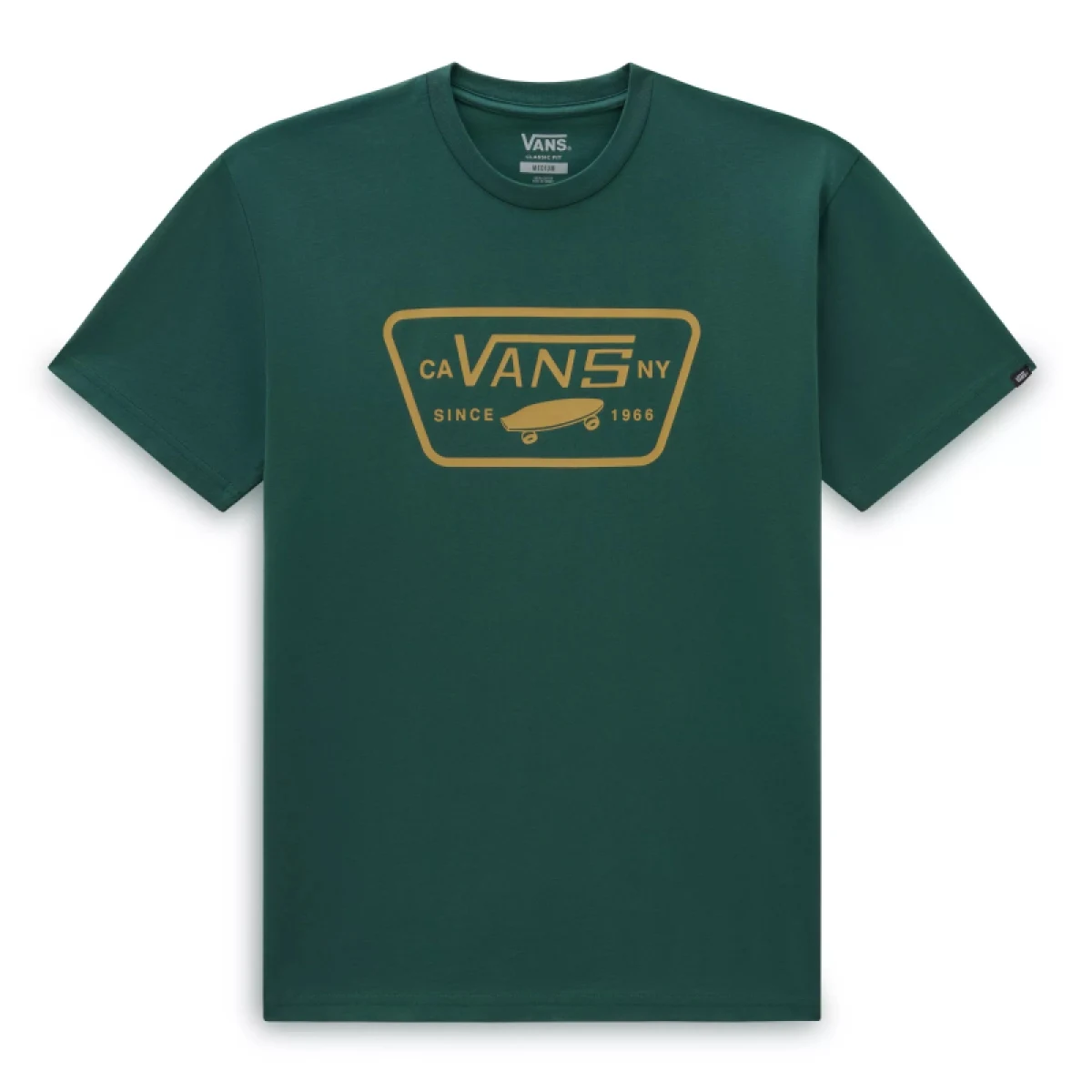 Pánské tričko s krátkým rukávem VANS MN FULL PATCH-BISTRO GREEN · záber 4