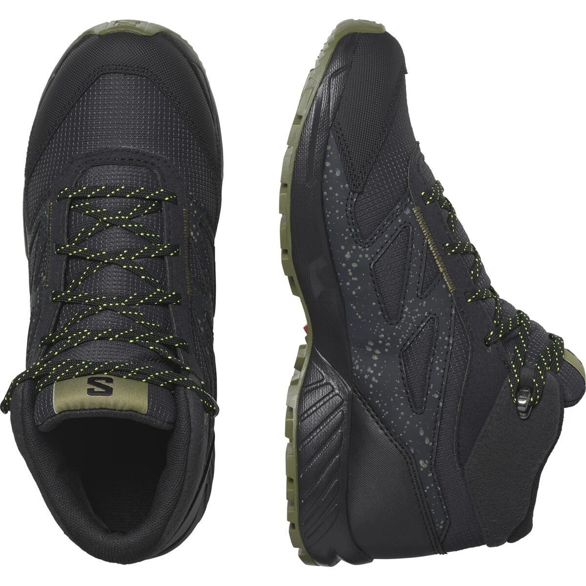 Salomon Outway Mid CSWP J - Velikost: 31 | Barva: čierna · záber 4