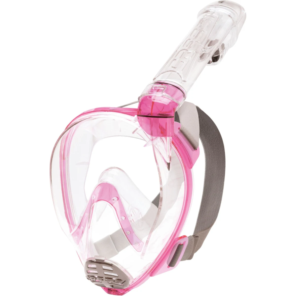 Potápěčská maska CRESSI BARON FULL FACE MASK CLEAR PINK S M · záber 2