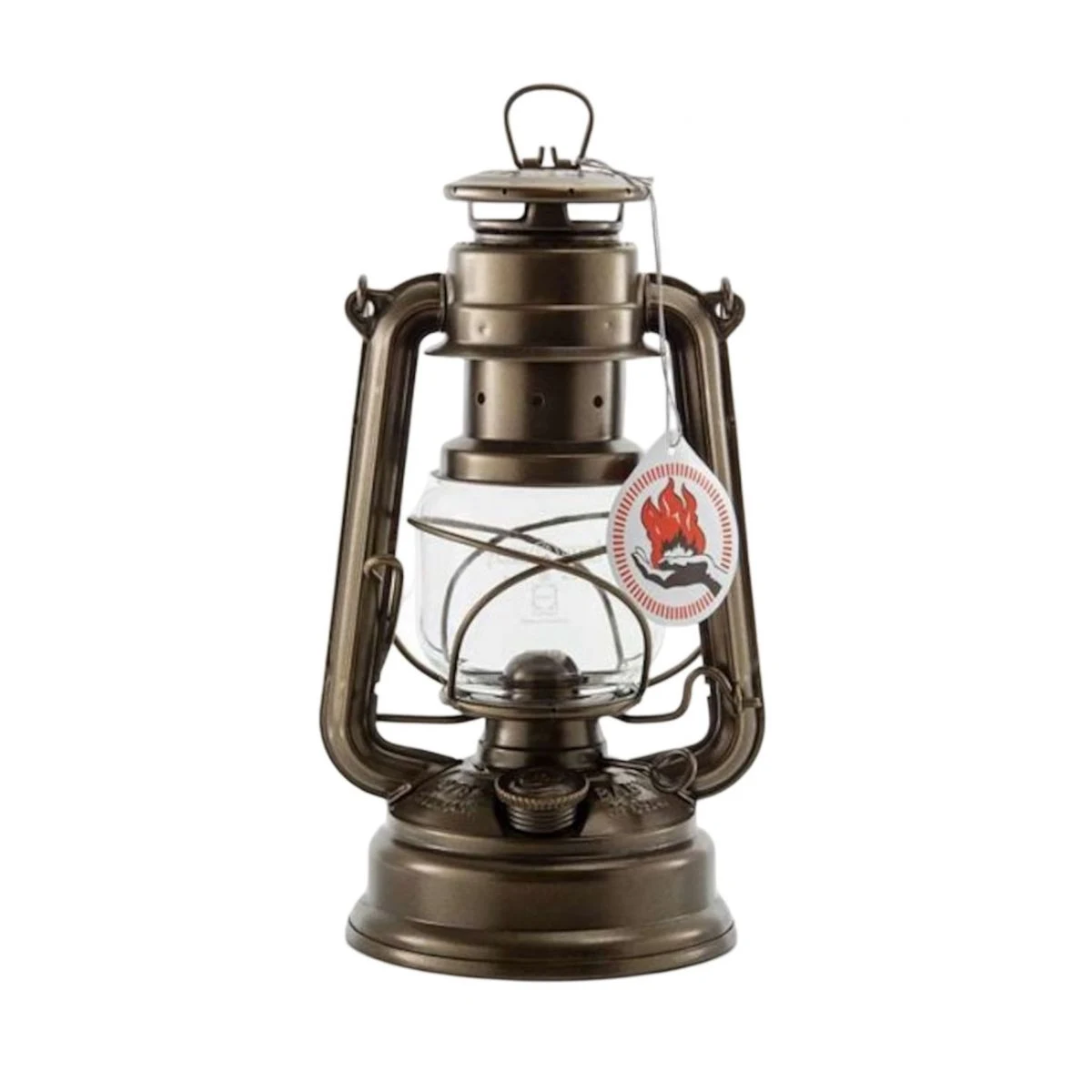 Feuerhand Hurricane Lantern 276, lucerna, bronzová · záber 2