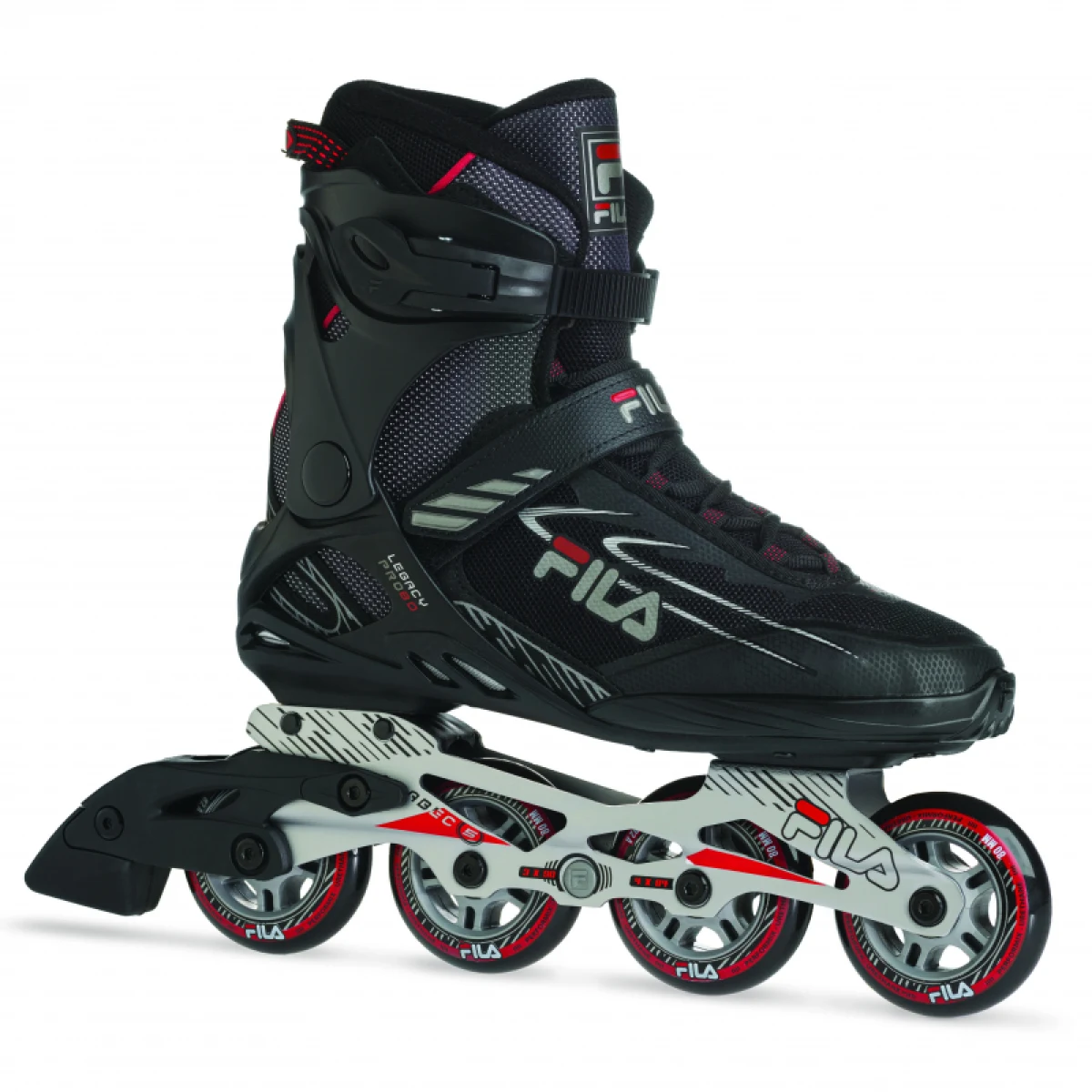 Kolečkové brusle FILA SKATES LEGACY PRO 80 BLACK RED · záber 2