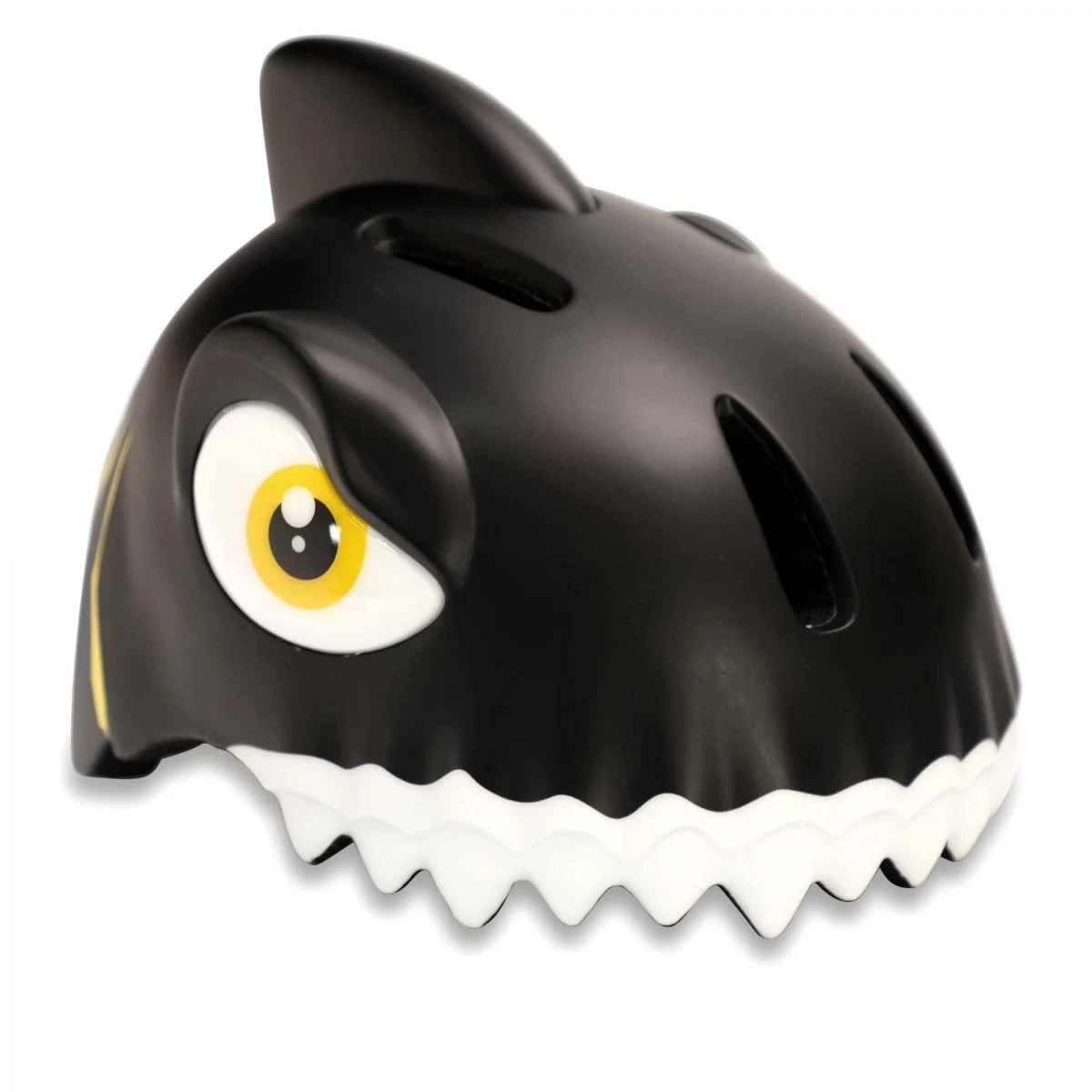 Crazy Safety Shark, cyklistická helma, junior, černá · záber 2