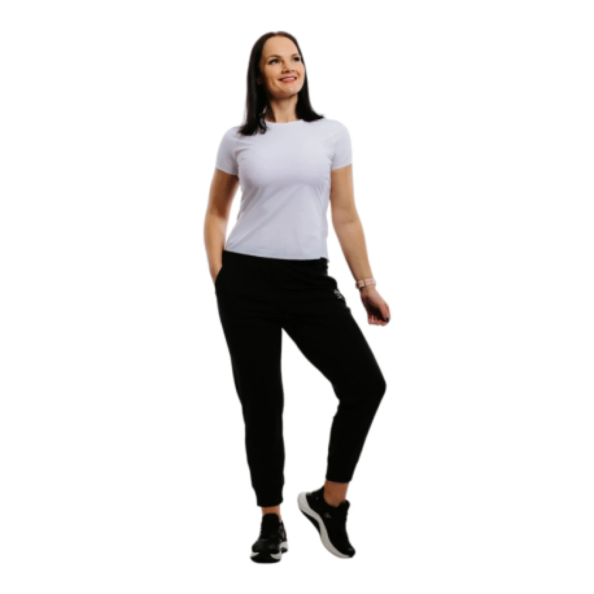 Dámské tepláky ANTA Knit Ankle Pants-862227337-2-SS22_Q2-Basic Black · záber 1