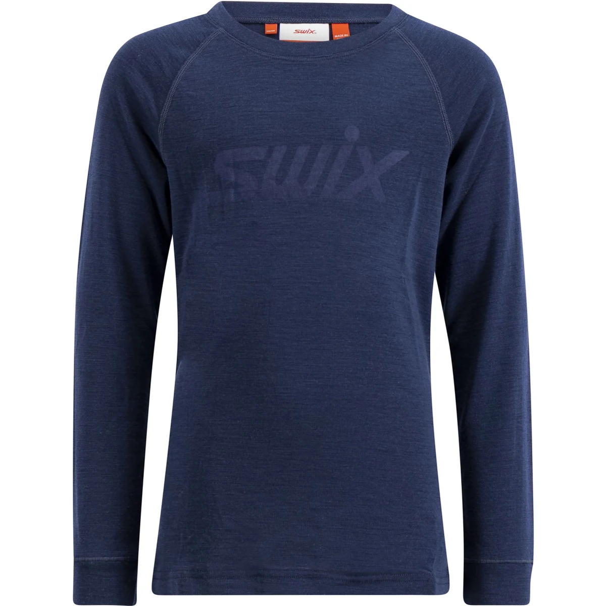 Swix RaceX Merino Long Sleeve, junior, navy · záber 1
