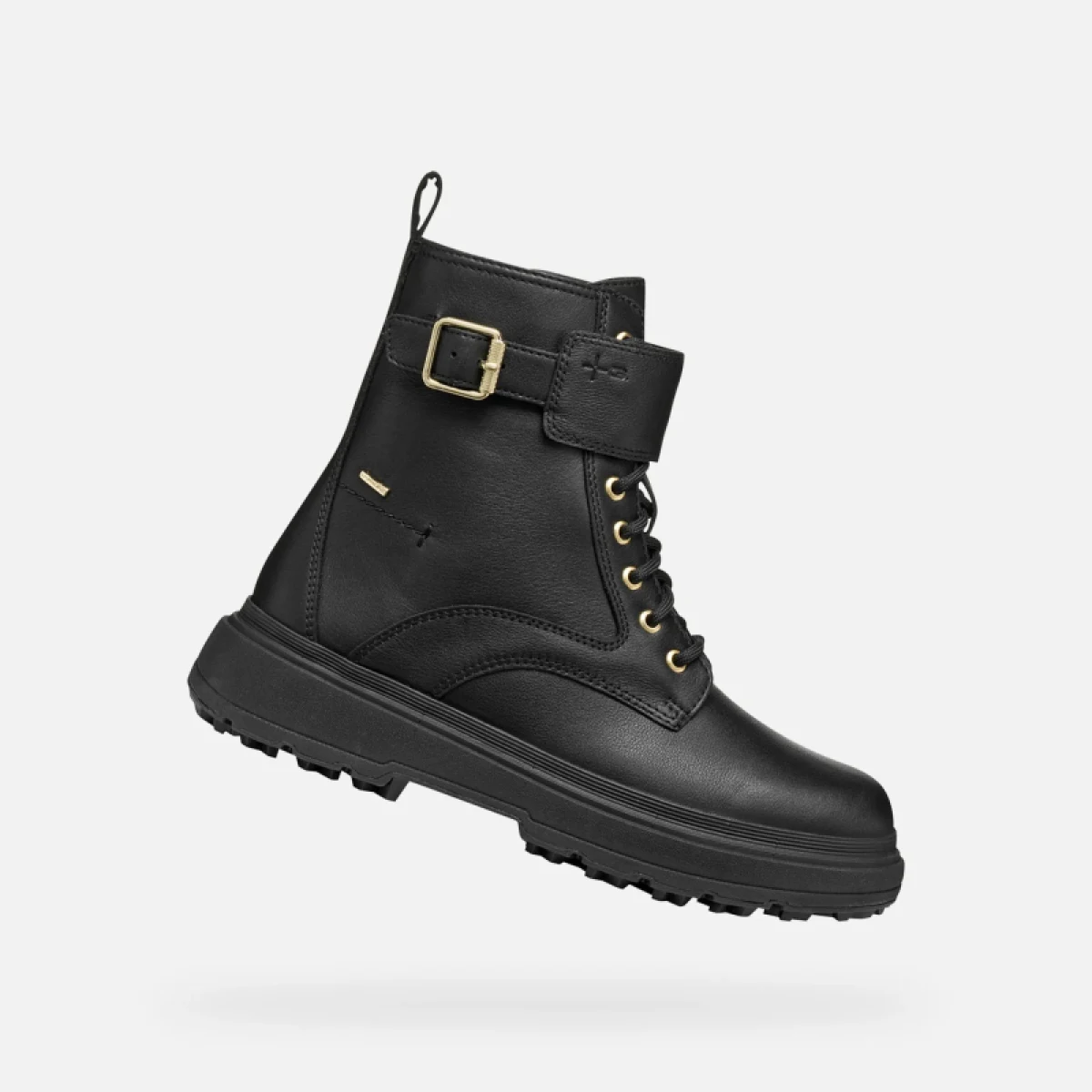 Dámské kotníkové zimní boty GEOX Lamidie + Grip ABX W black · záber 3