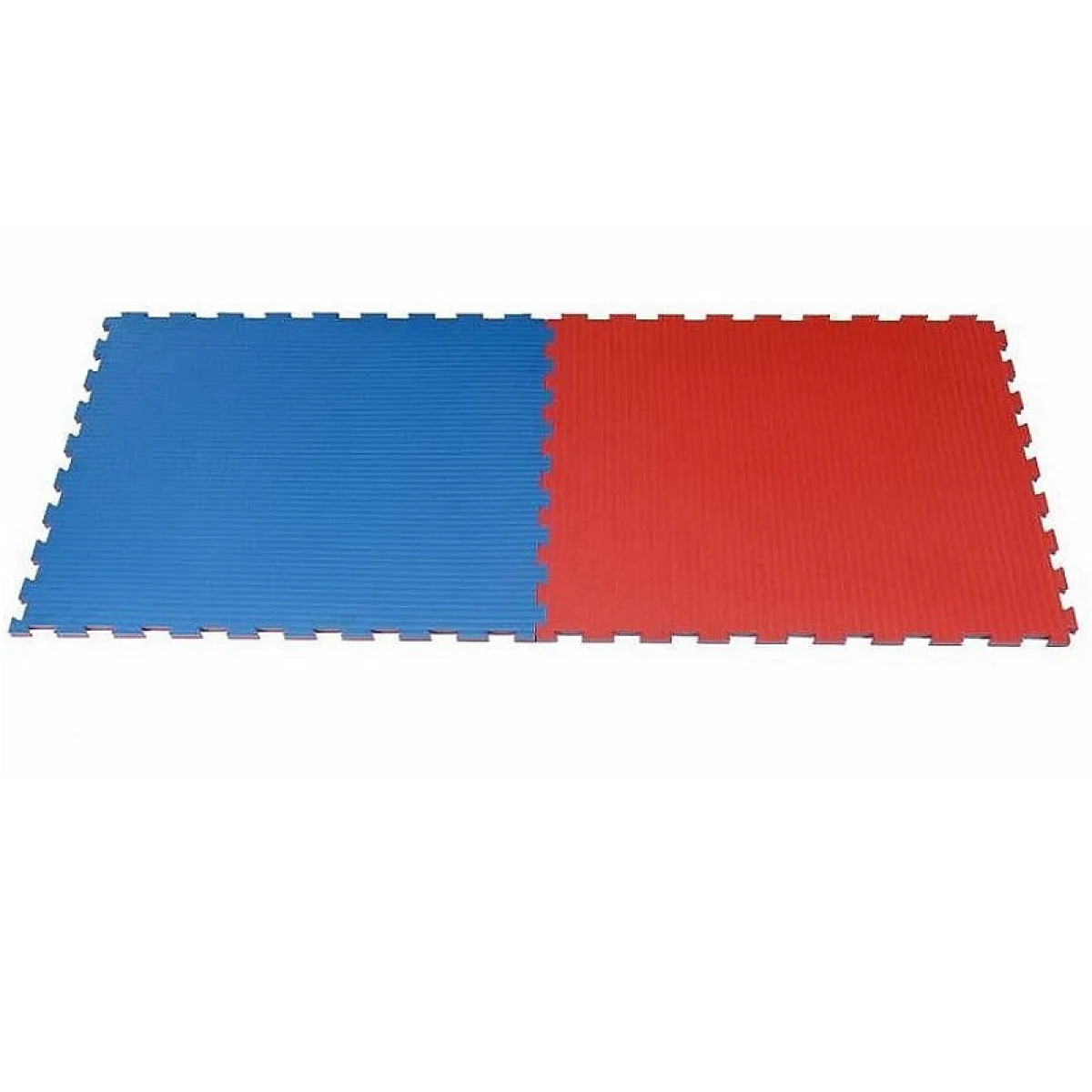 Tatami Taekwondo podložka SPARTAN 100 x 100 x 2 cm - modrá-červená · záber 3