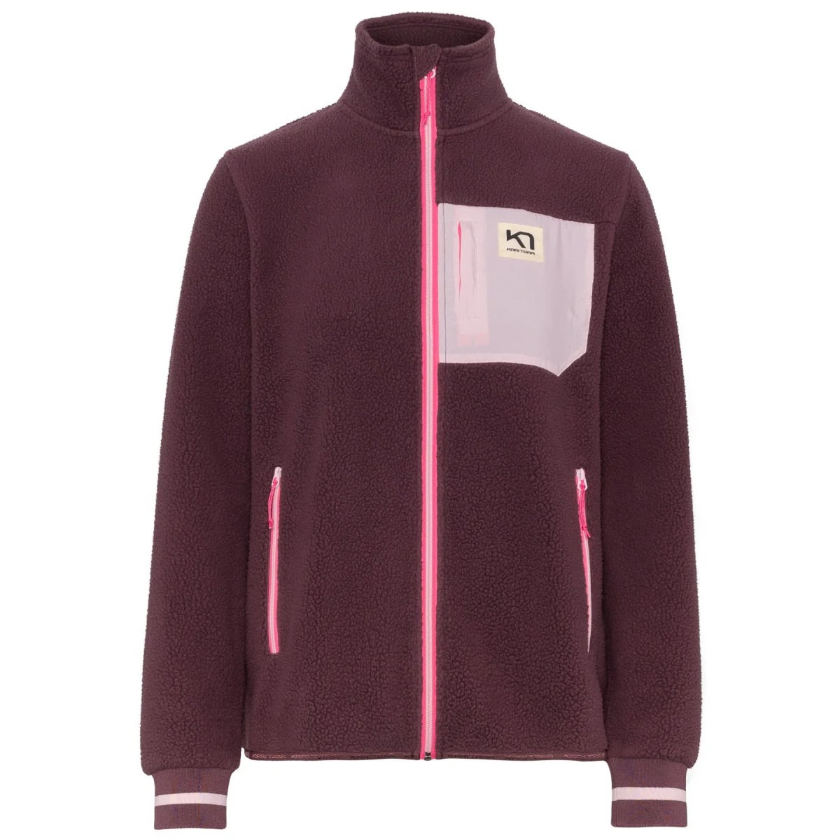 Kari Traa Røthe Midlayer, fleecová bunda, dámská, cocoa · záber 1
