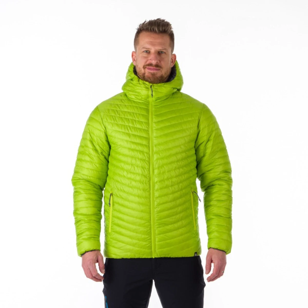 Pánská turistická bunda NORTHFINDER DAN-584-limegreengrey · záber 3