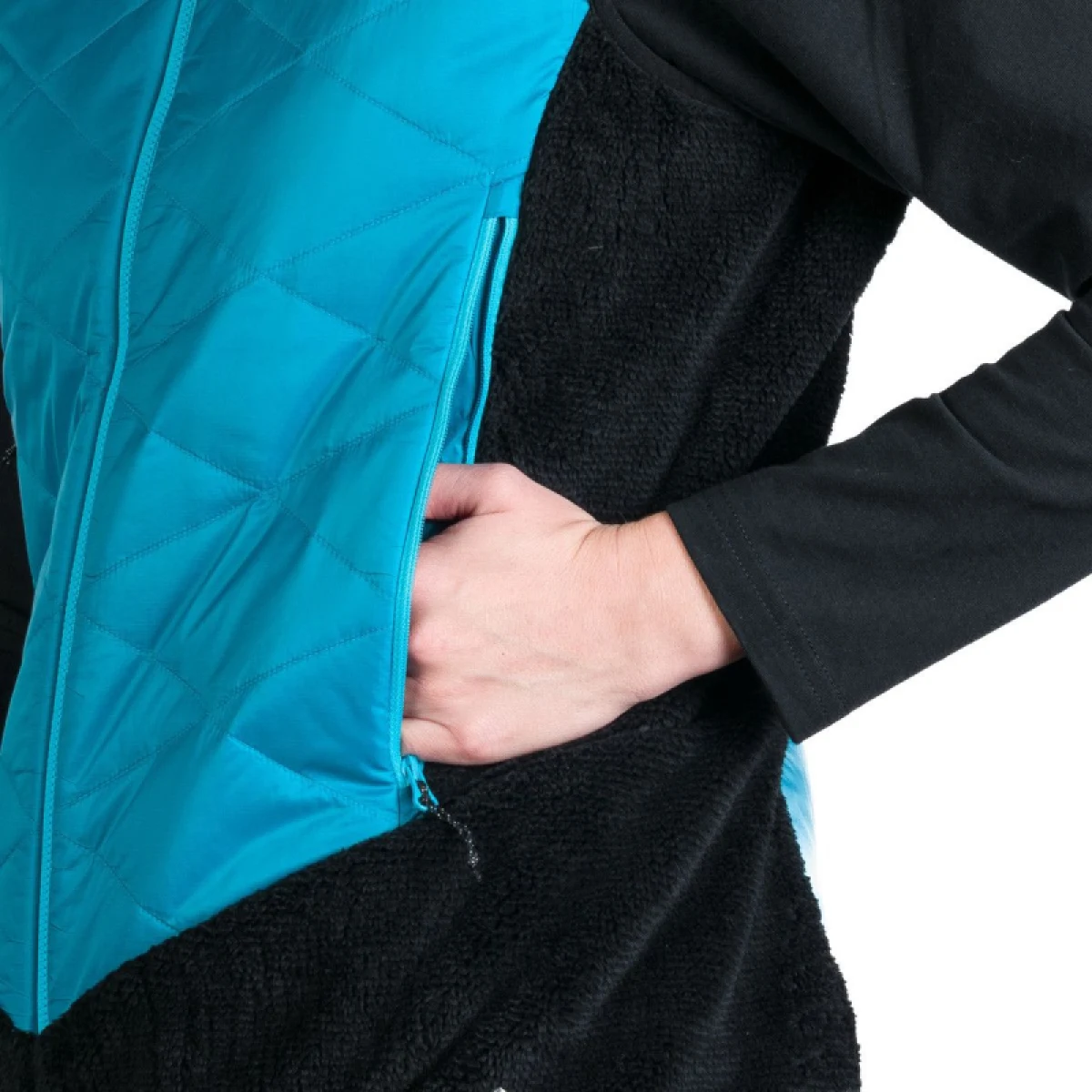 Dámská turistická vesta NORTHFINDER MARIANNE-282blueblack · záber 5