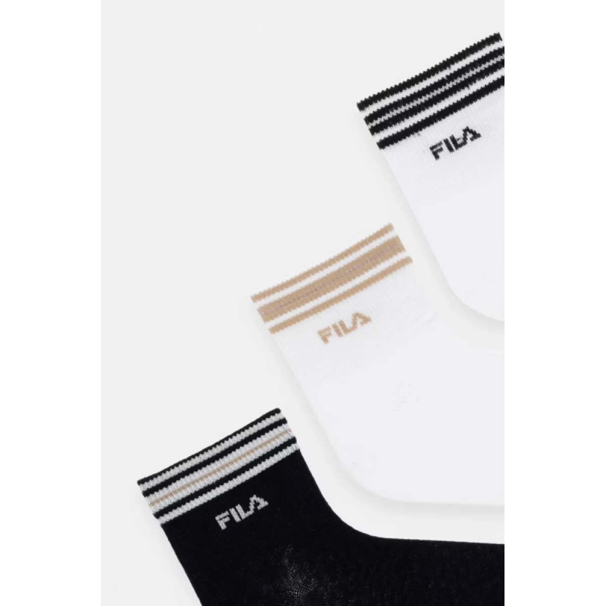 Dámské ponožky FILA 3PACK-WOMAN QUARTER SOCKS · záber 3