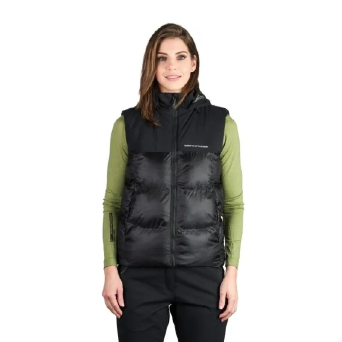 Dámská vesta NORTHFINDER SHANNA-270blackblack · záber 1