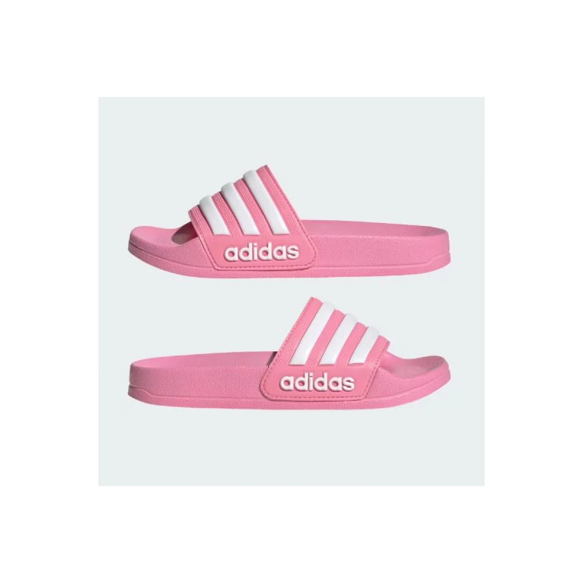 Dívčí pantofle (plážová obuv) ADIDAS Adilette Shower Jr bliss pink cloud white bliss pink · záber 5