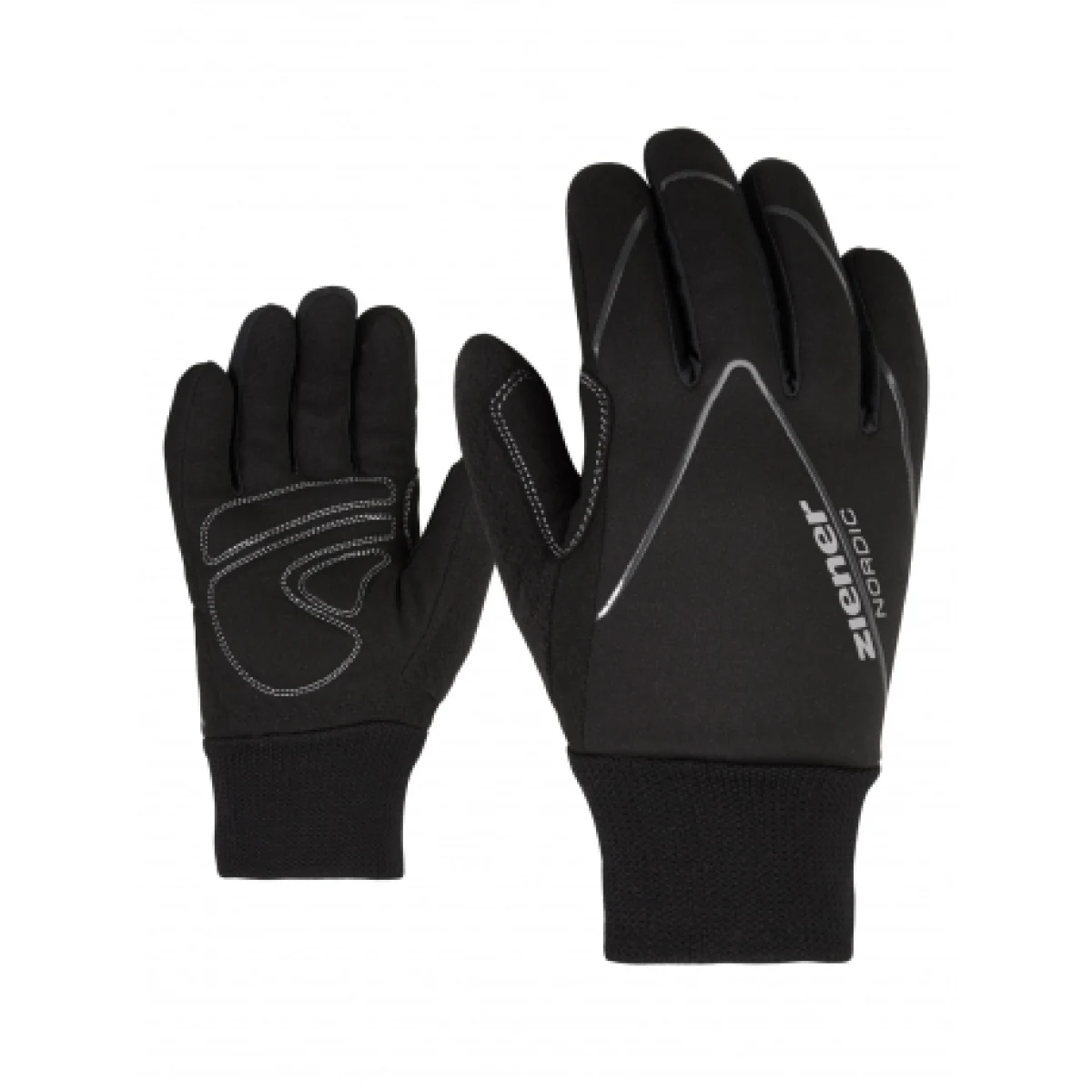 Juniorské rukavice ZIENER UNICO-808268-12-black · záber 1