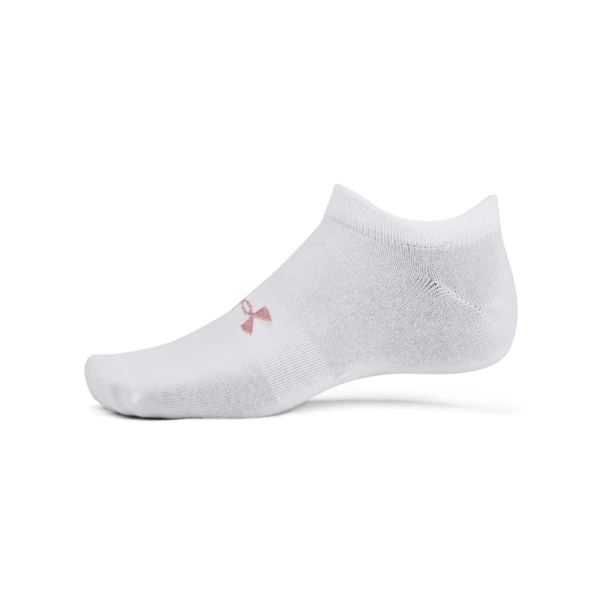 Ponožky UNDER ARMOUR UA Essential No Show 3 pack-WHT-1361459-100 · záber 3