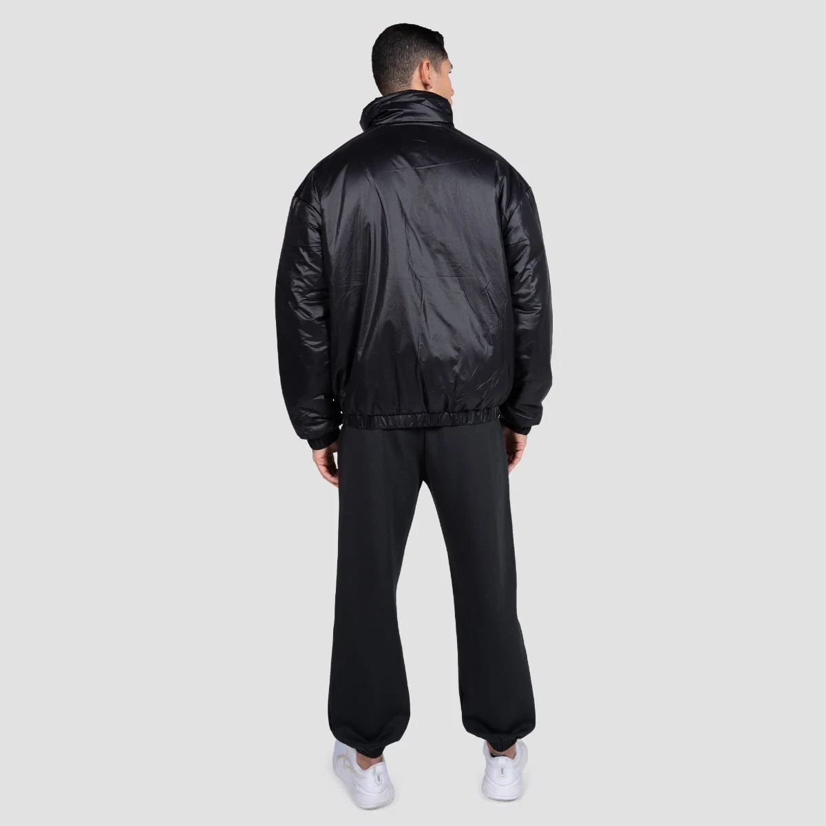 GymBeam Bunda 1/2 Zip Prime Black - Velikost: S | Barva: čierna | Hmotnost: 0,515 kg | Balení: 14 · záber 5