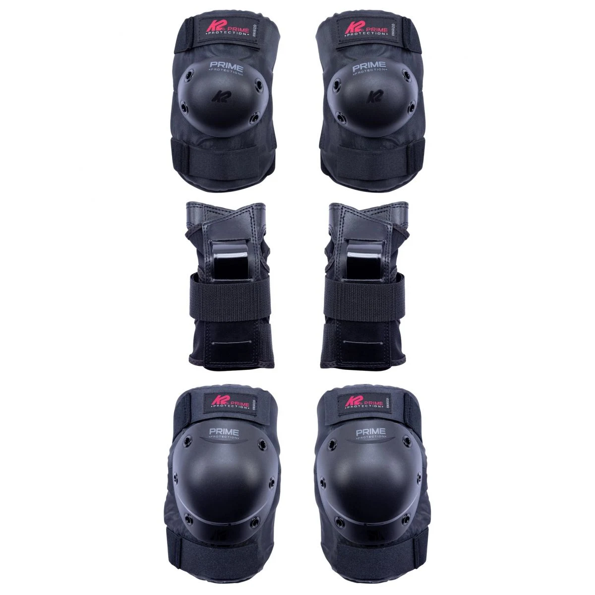 K2 Prime Pad Set, ochranný set, pánský, černý · záber 2