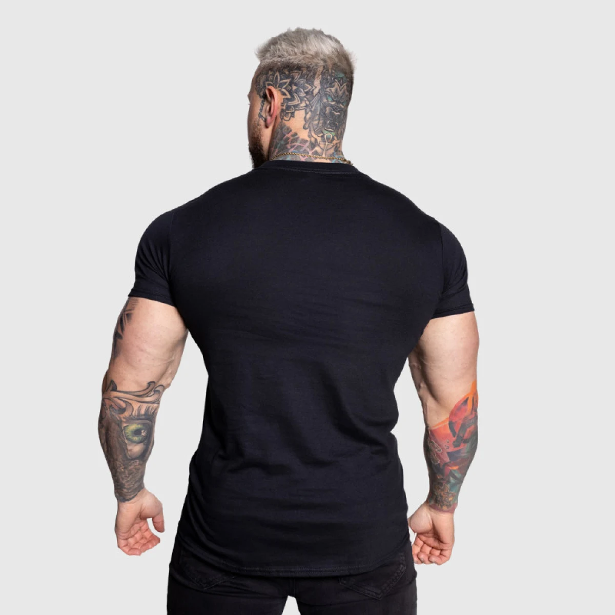 Pánské sportovní tričko Iron Aesthetics Urban, černé · záber 5