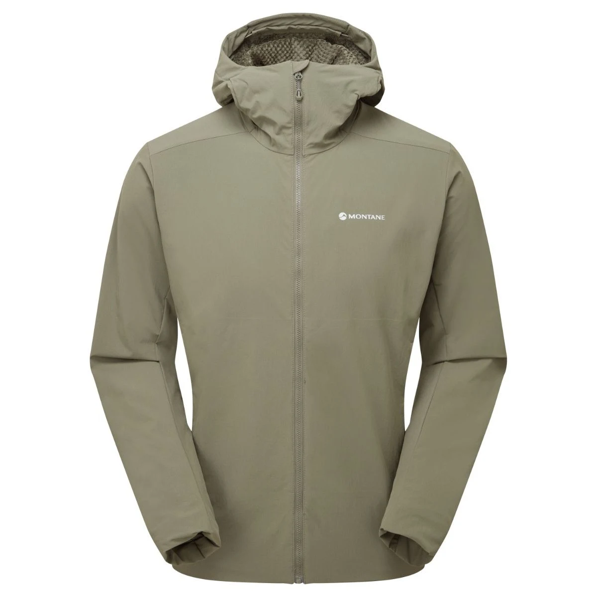 Montane Khamsin Hoodie, softshellová bunda, pánská, zelená · záber 1