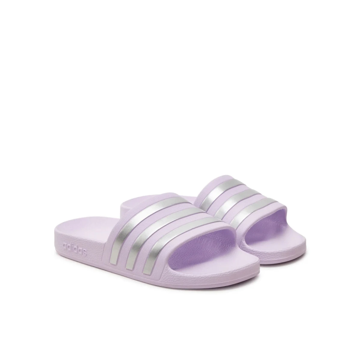 Dámské pantofle (plážová obuv) ADIDAS Adilette Aqua W ice lavender metallic silver metallic silver · záber 2
