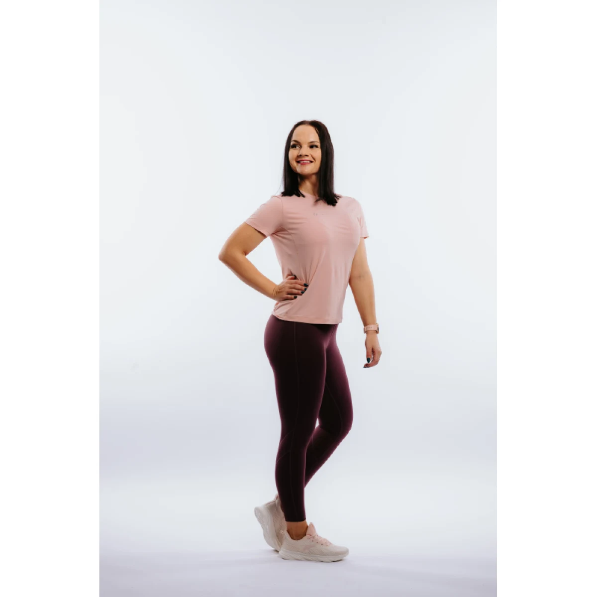 Dámské legíny ANTA Tight Crop-862227306-1-SS22_Q2-Purple · záber 3