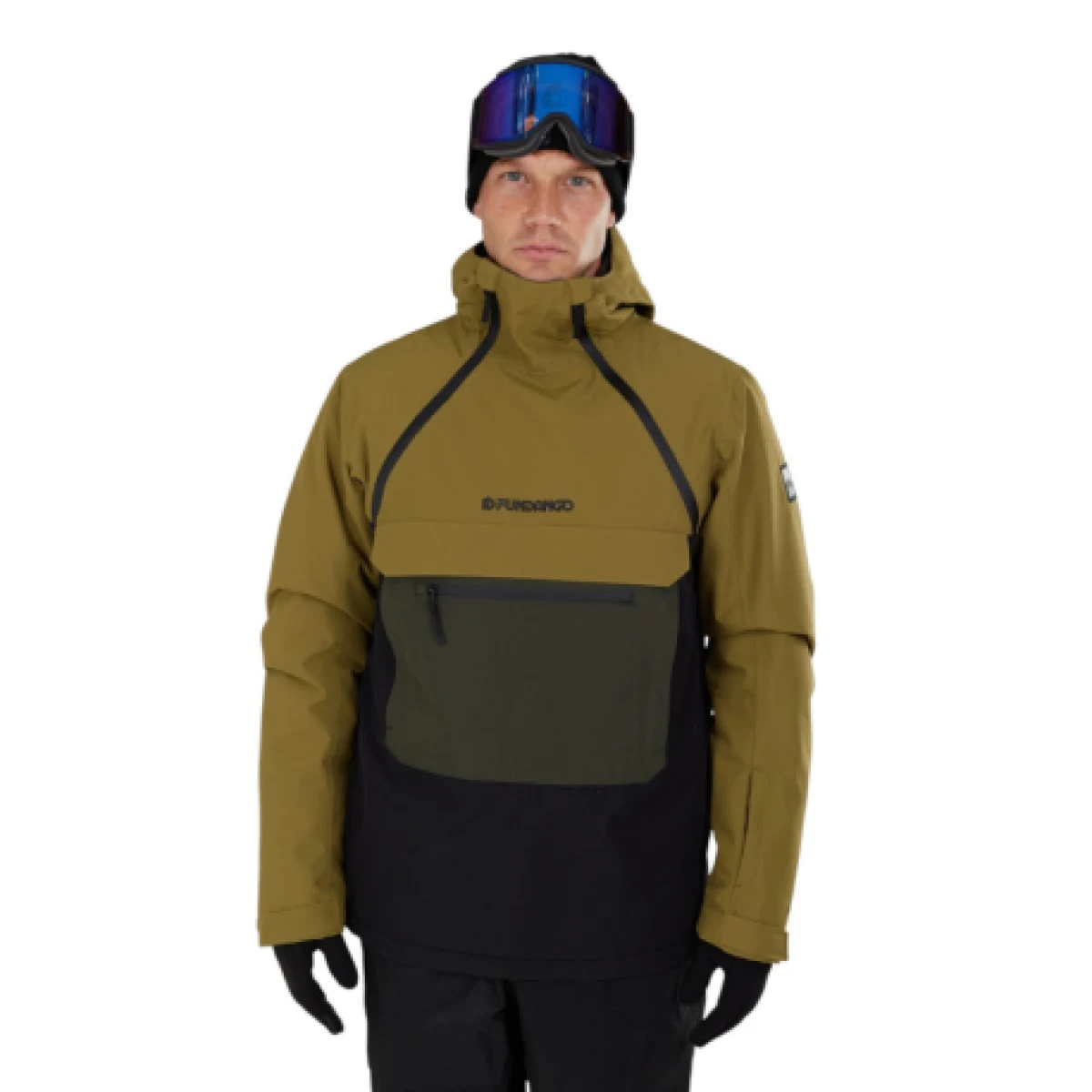 Pánská lyžařská bunda anorak FUNDANGO Hydra ECO Anorak-585- moor · záber 1