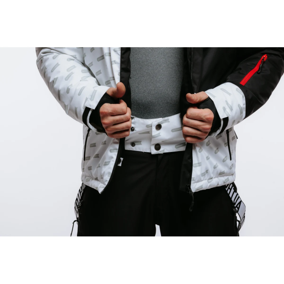 Pánská lyžařská bunda AUTHORITY SJ-PYJAMAS white · záber 5