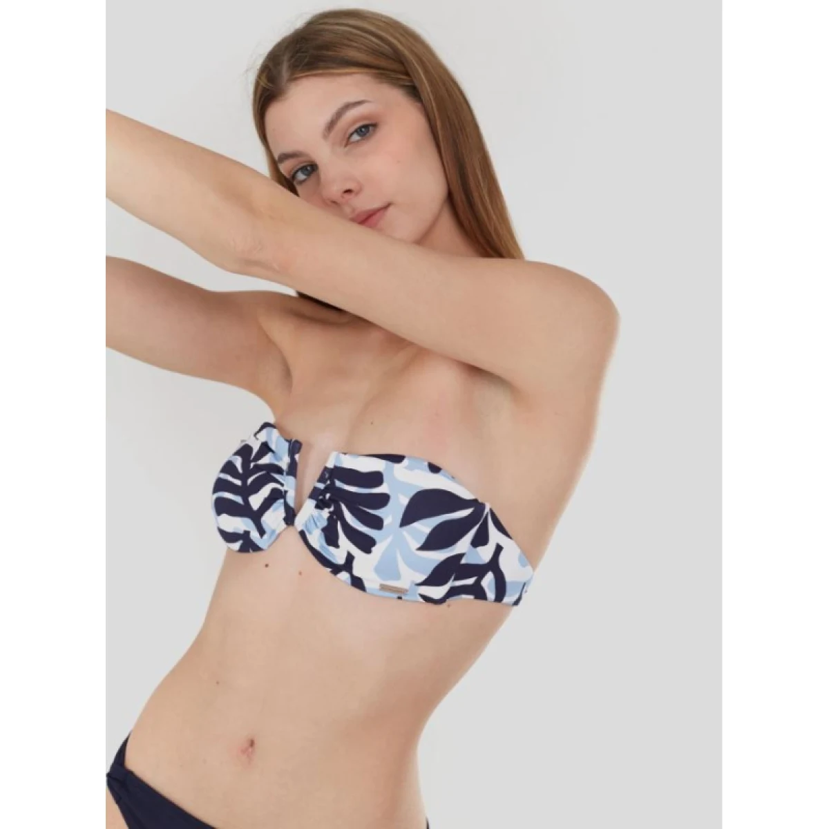 Dámské plavky horní díl FUNDANGO Lola Bralette Top-455-marine · záber 2