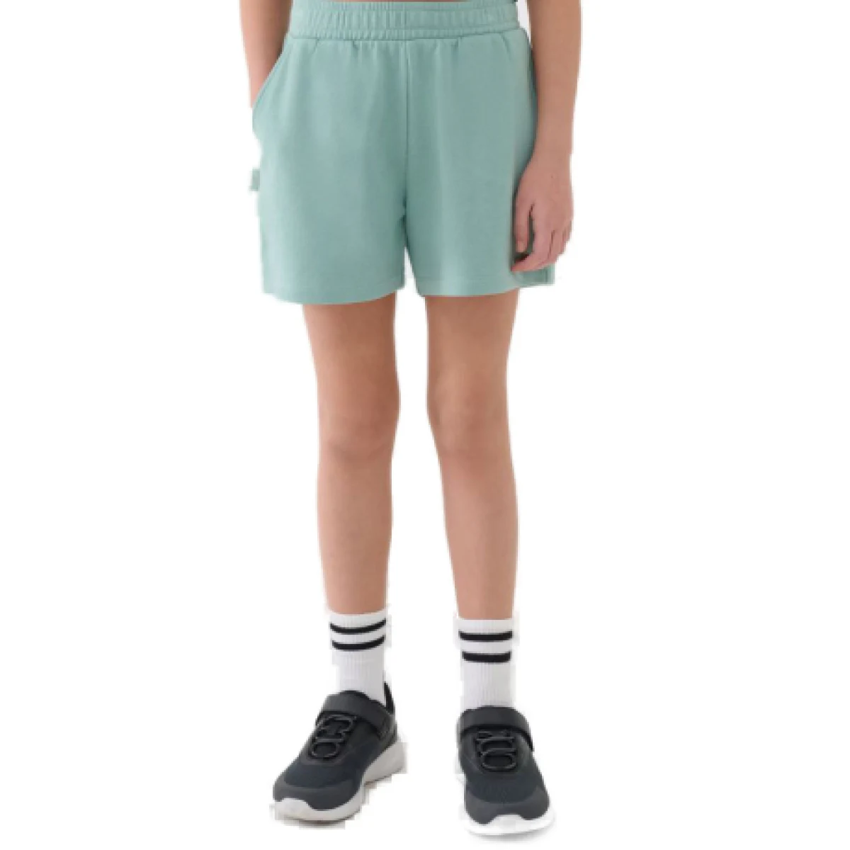 Dívčí teplákové kraťasy 4F JUNIOR SHORTS CAS F470-47S-MINT · záber 1