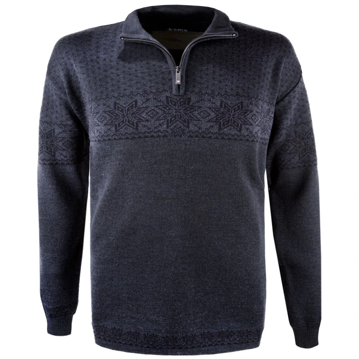 Kama Rune Merino Sweater, pánský, šedý · záber 2
