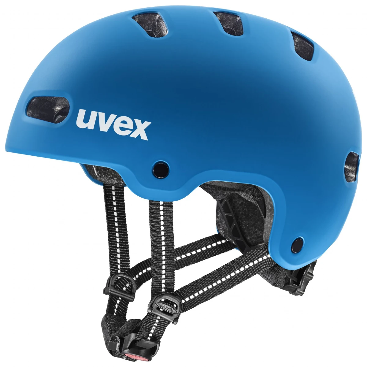 Uvex Kid 4, cyklistická helma, junior, modrá · záber 3