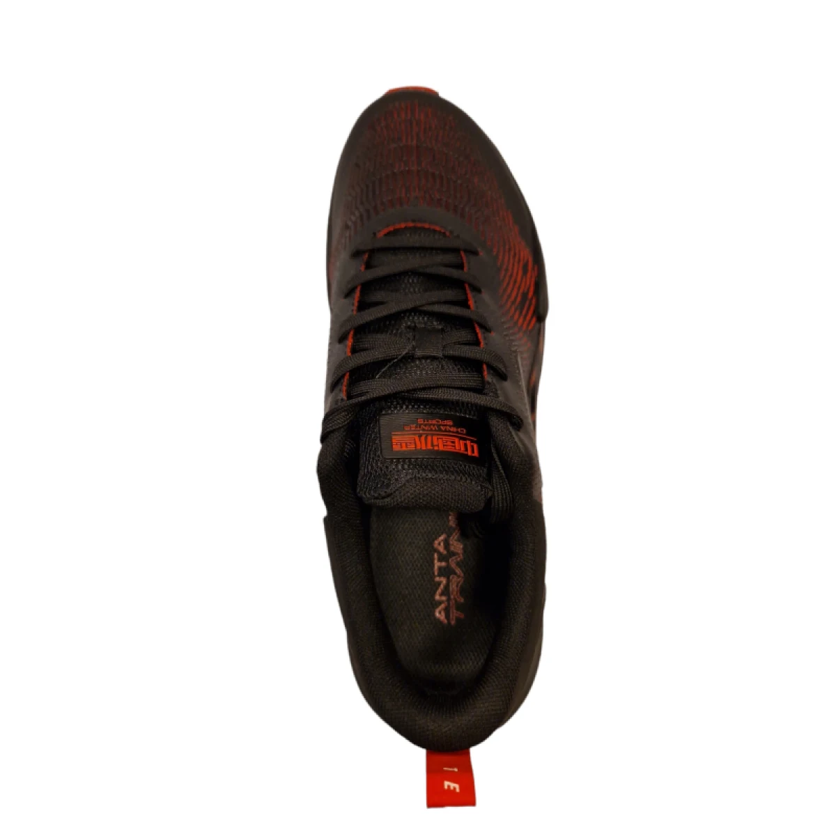 Pánská sportovní obuv (tréninková) ANTA Haiman black fluorescent red · záber 5