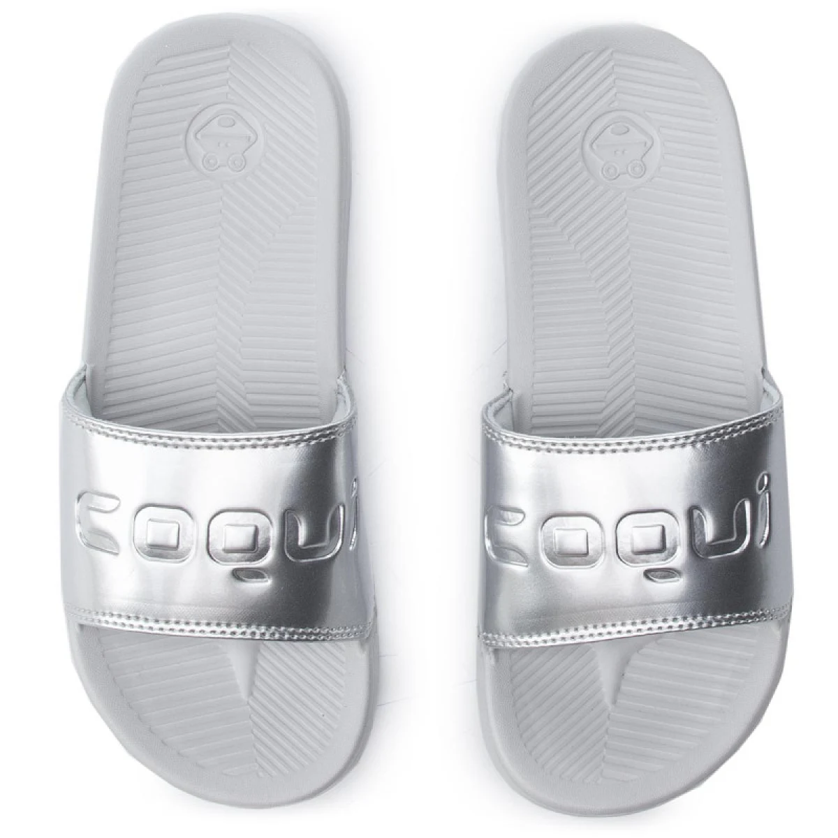Dámské pantofle (plážová obuv) COQUI Sana khaki grey silver · záber 4