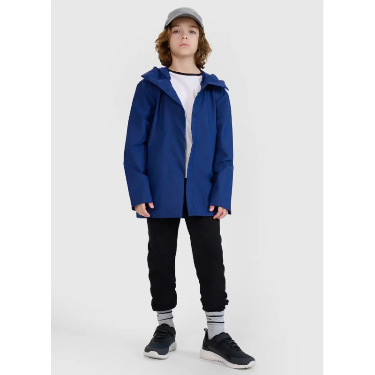 Chlapecký pláštěnka 4F JUNIOR JACKET U213-31S-NAVY · záber 4