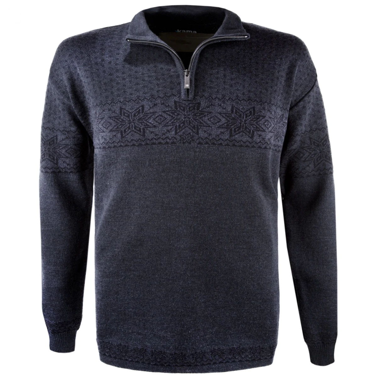 Kama Rune Merino Sweater, pánský, šedý · záber 1