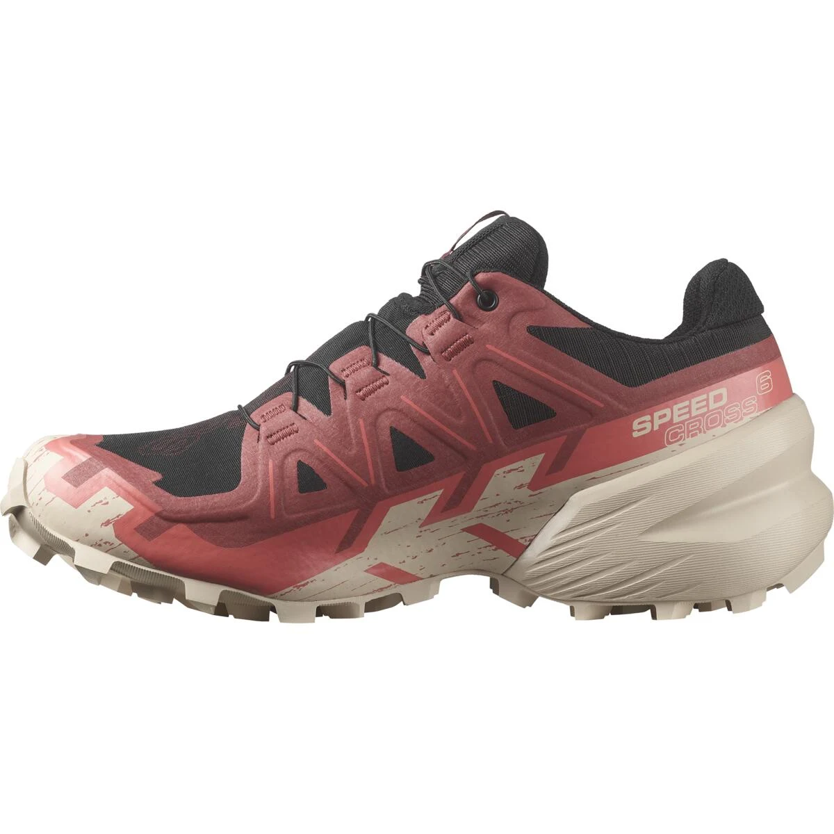 Salomon Speedcross 6 GTX W - Velikost: 37 1/3, 37 | Barva: červená · záber 3