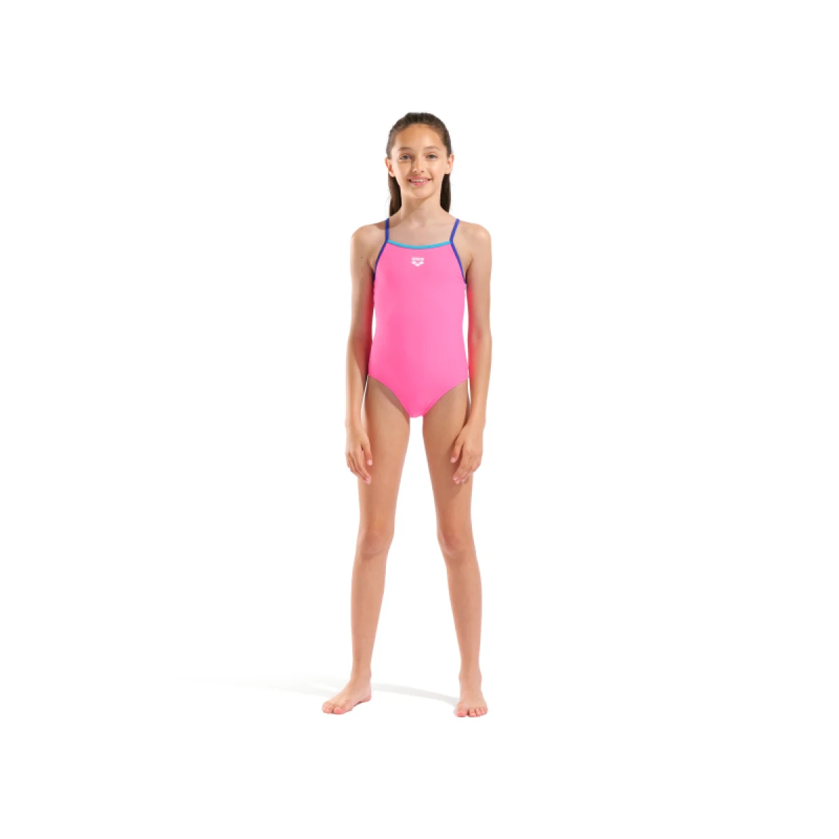 Dívčí plavecké jednodílné plavky ARENA Girl´s Arena Swimsuit Light Drop Solid · záber 3