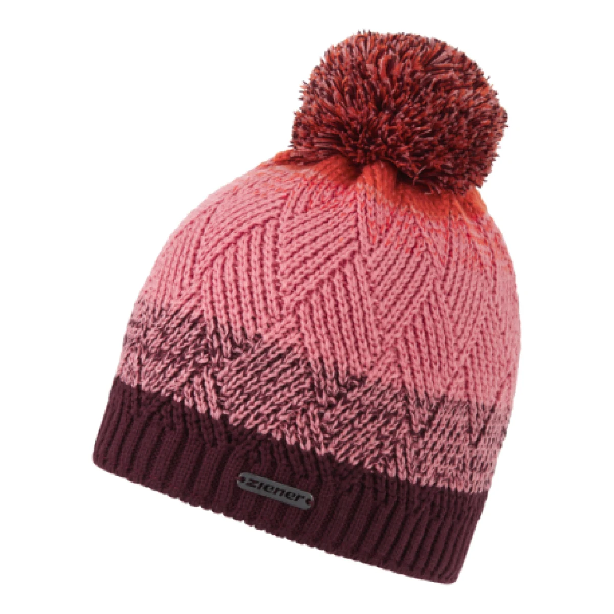 Zimní čepice ZIENER IXIA-232145-342-pink vanilla · záber 1