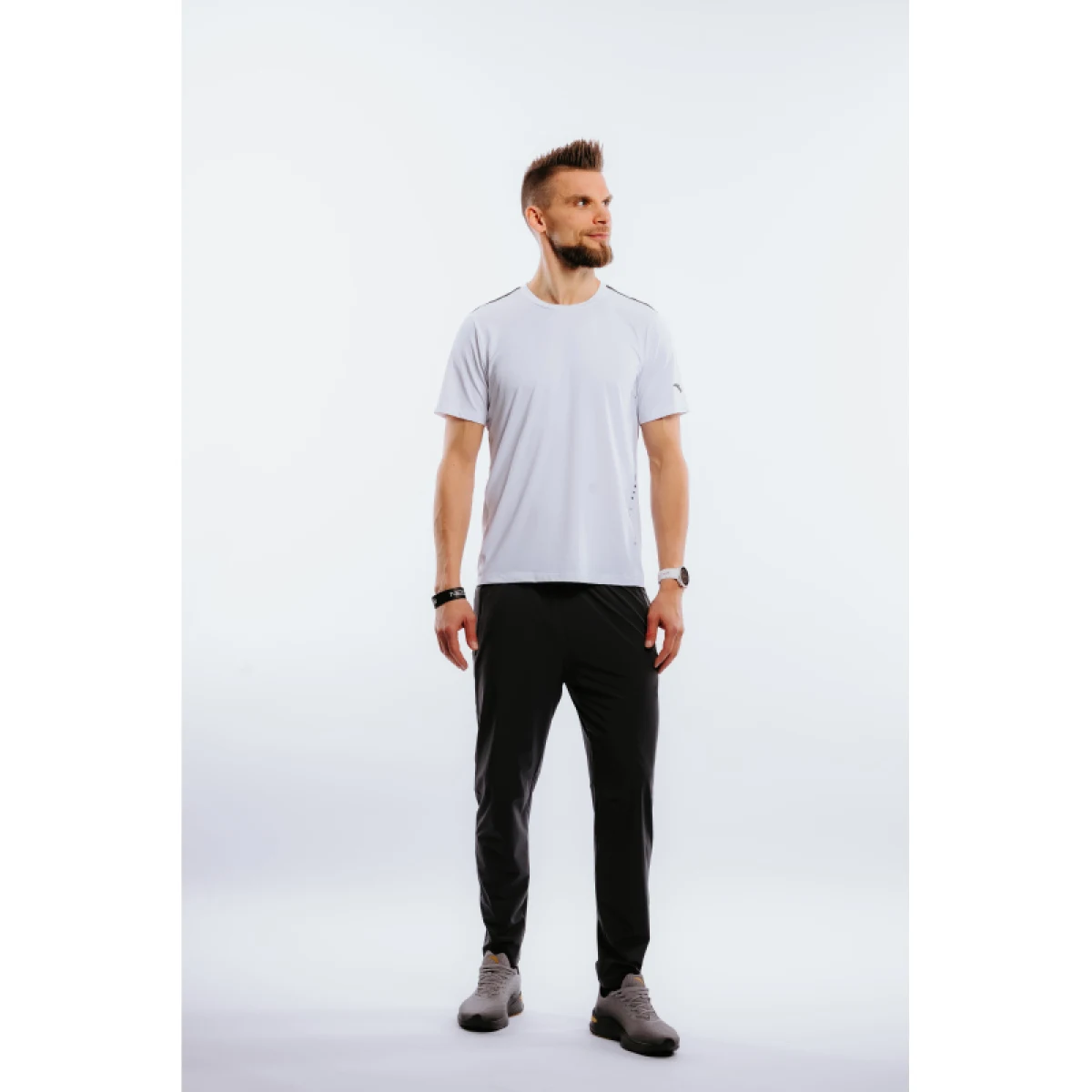 Pánské běžecké kalhoty ANTA Ankle Pants-852225501-2-SS22_Q2-Candle Ash Grey · záber 2