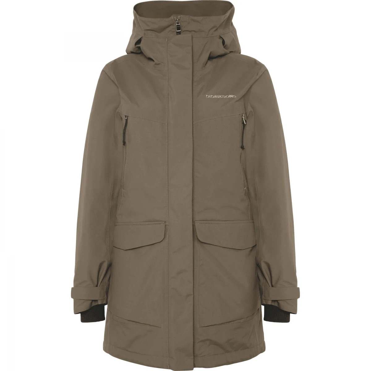 Didriksons Felia, parka, dámská, mocha · záber 1