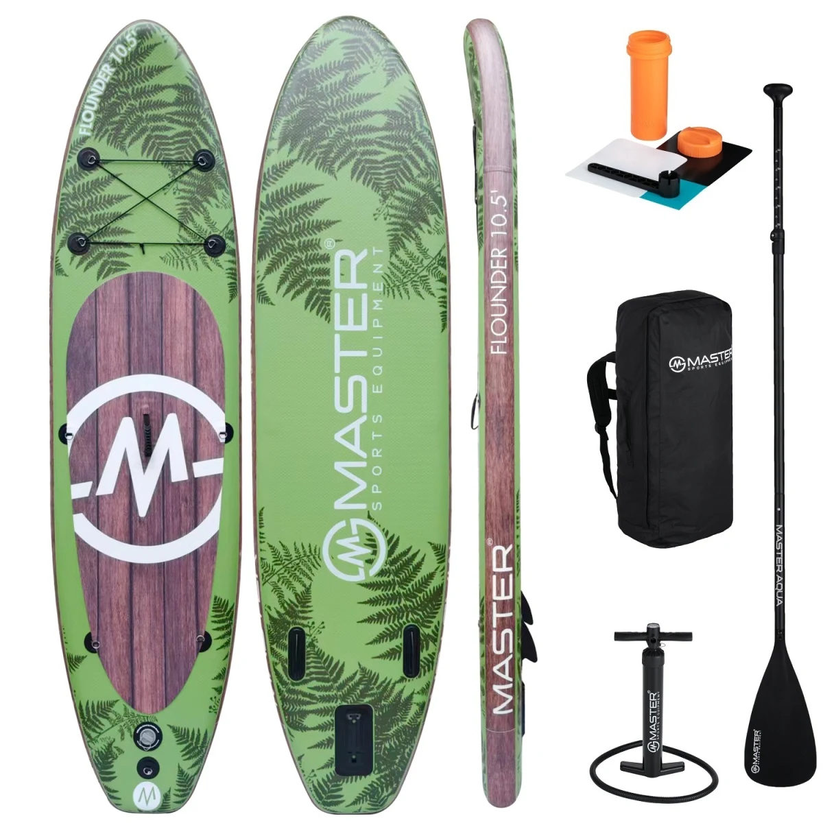 Paddleboard MASTER Aqua Flounder - 10.5 · záber 1