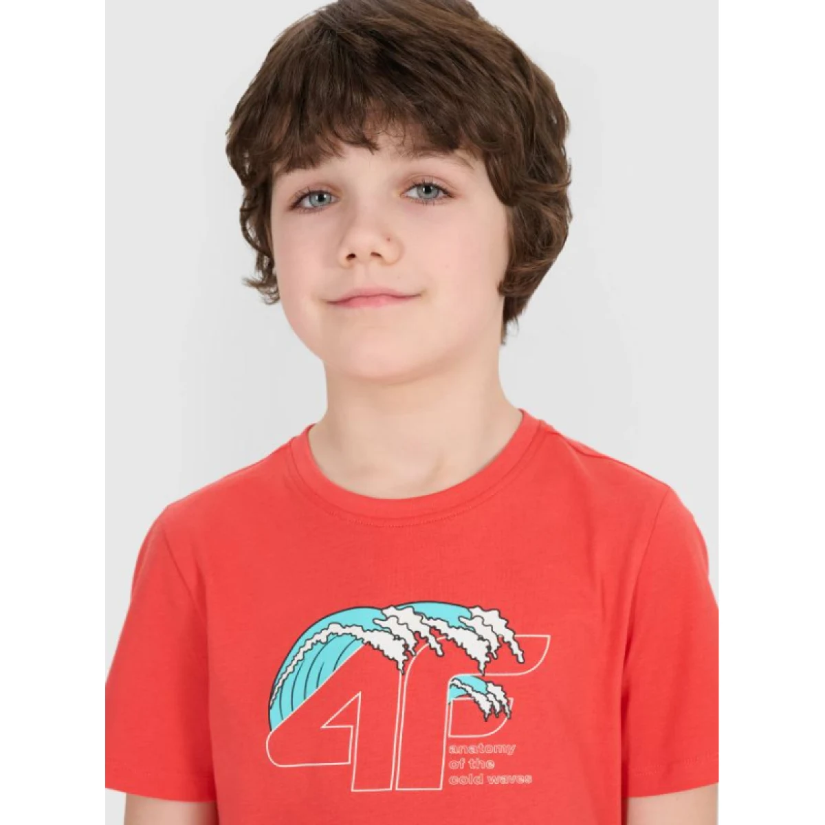 Chlapecké tričko s krátkým rukávem 4F JUNIOR TSHIRT M1917-63S-CORAL · záber 2
