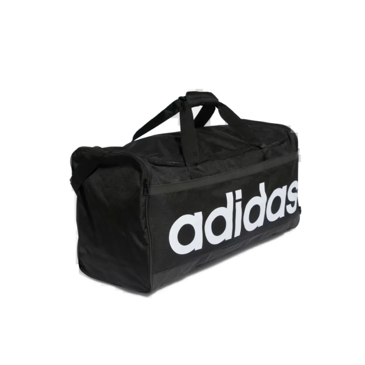 Cestovní taška ADIDAS LINEAR DUFFEL L BLACK WHITE · záber 2