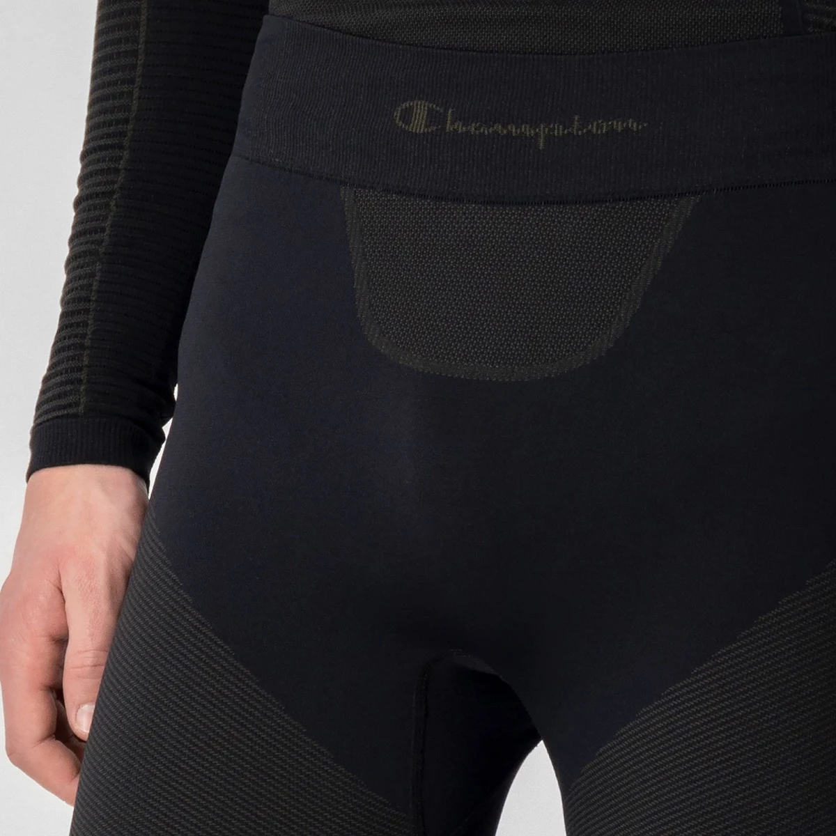 Champion Seamless Base Layer Leggings Thermo Black · záber 3