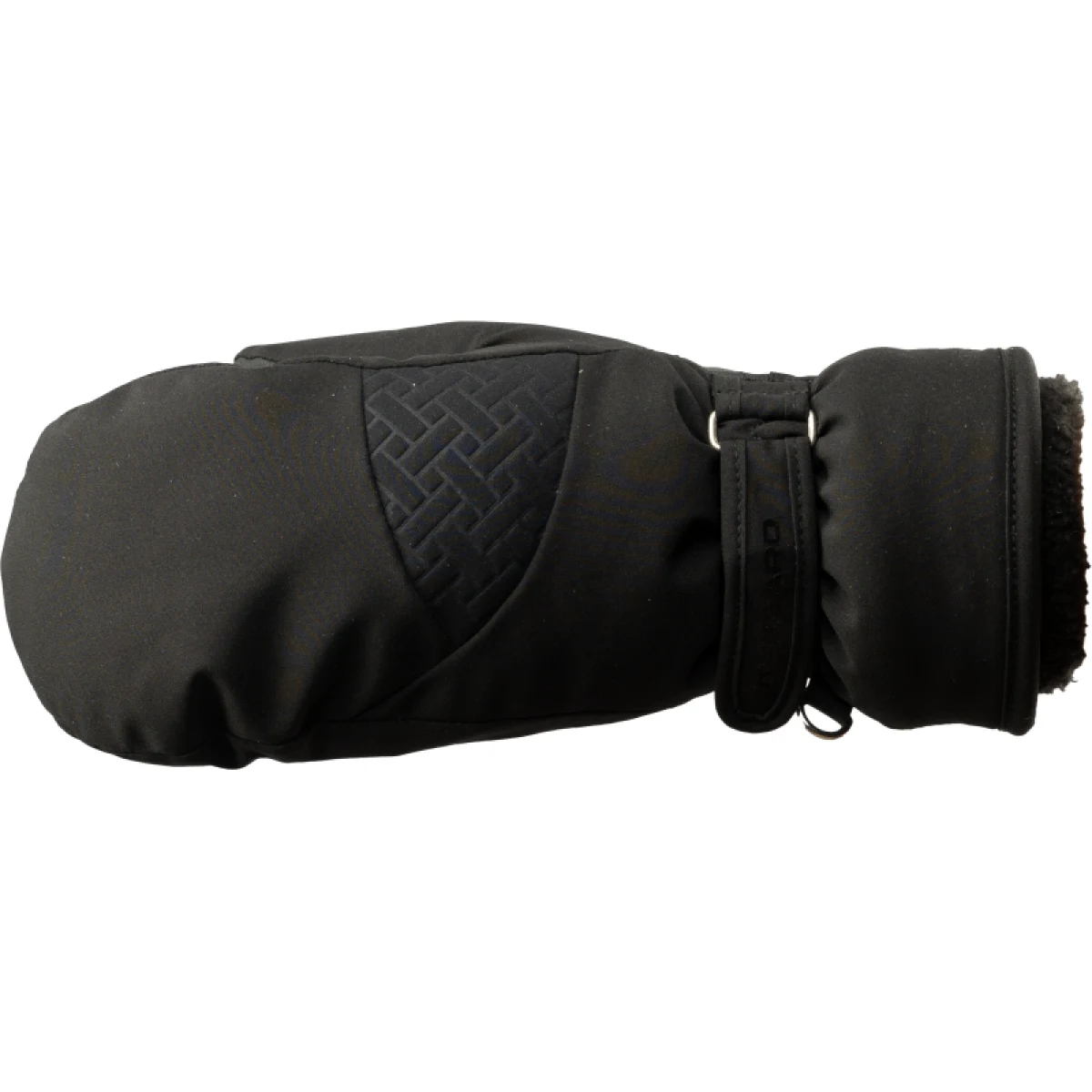 Juniorské lyžařské rukavice palčáky BLIZZARD Bubble junior mitten ski gloves, black · záber 2