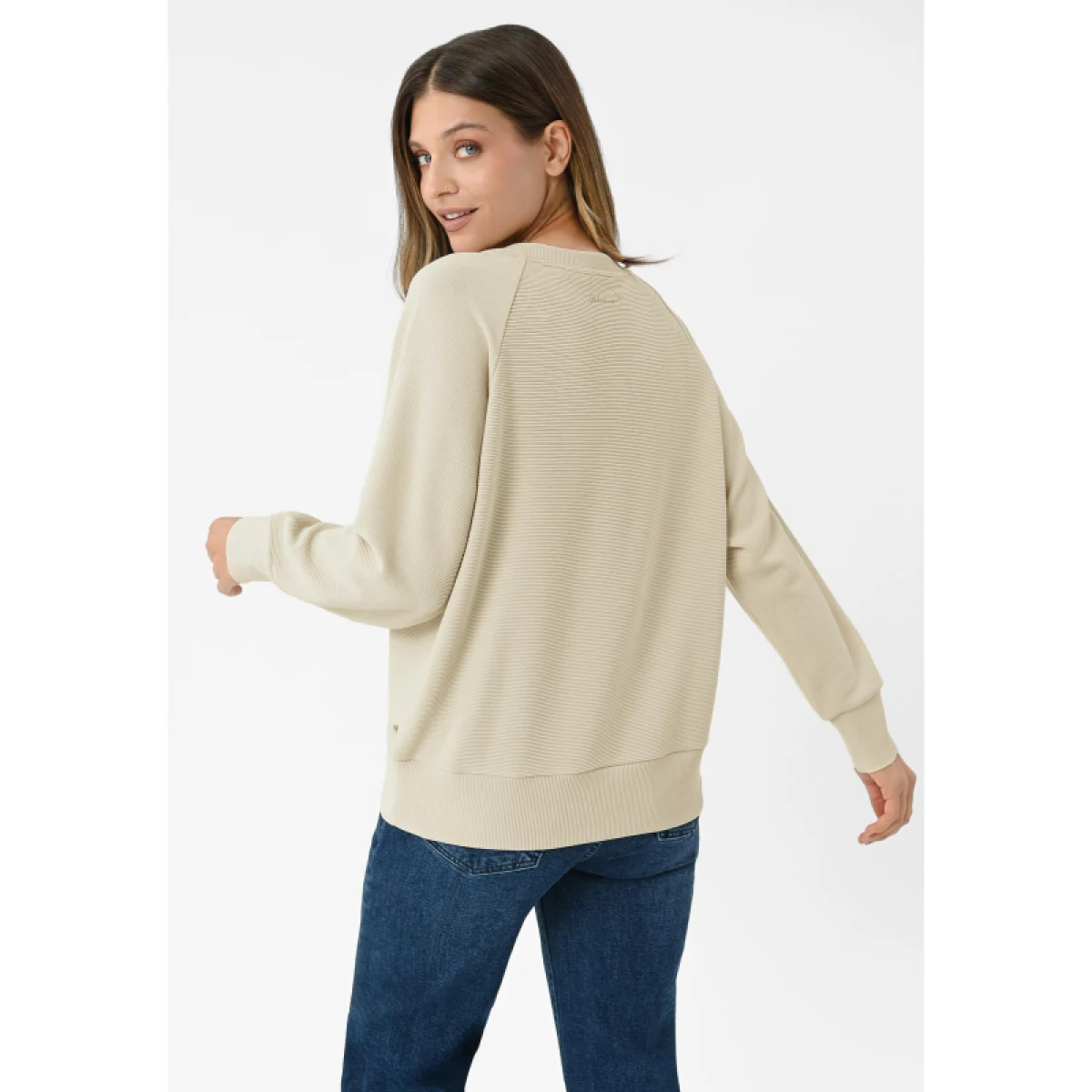 Dámská mikina VOLCANO B-MINK-CREAM - Pohlavie: Dámské · záber 2
