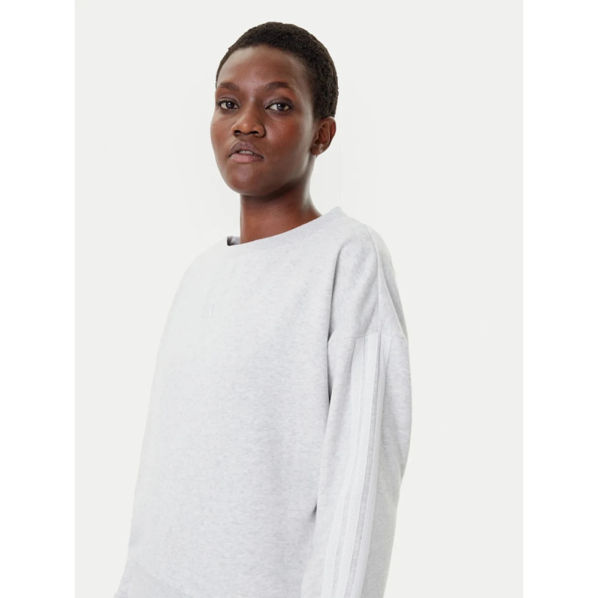 Dámská mikina ADIDAS W CO FT SWT LGREYH WHITE · záber 4
