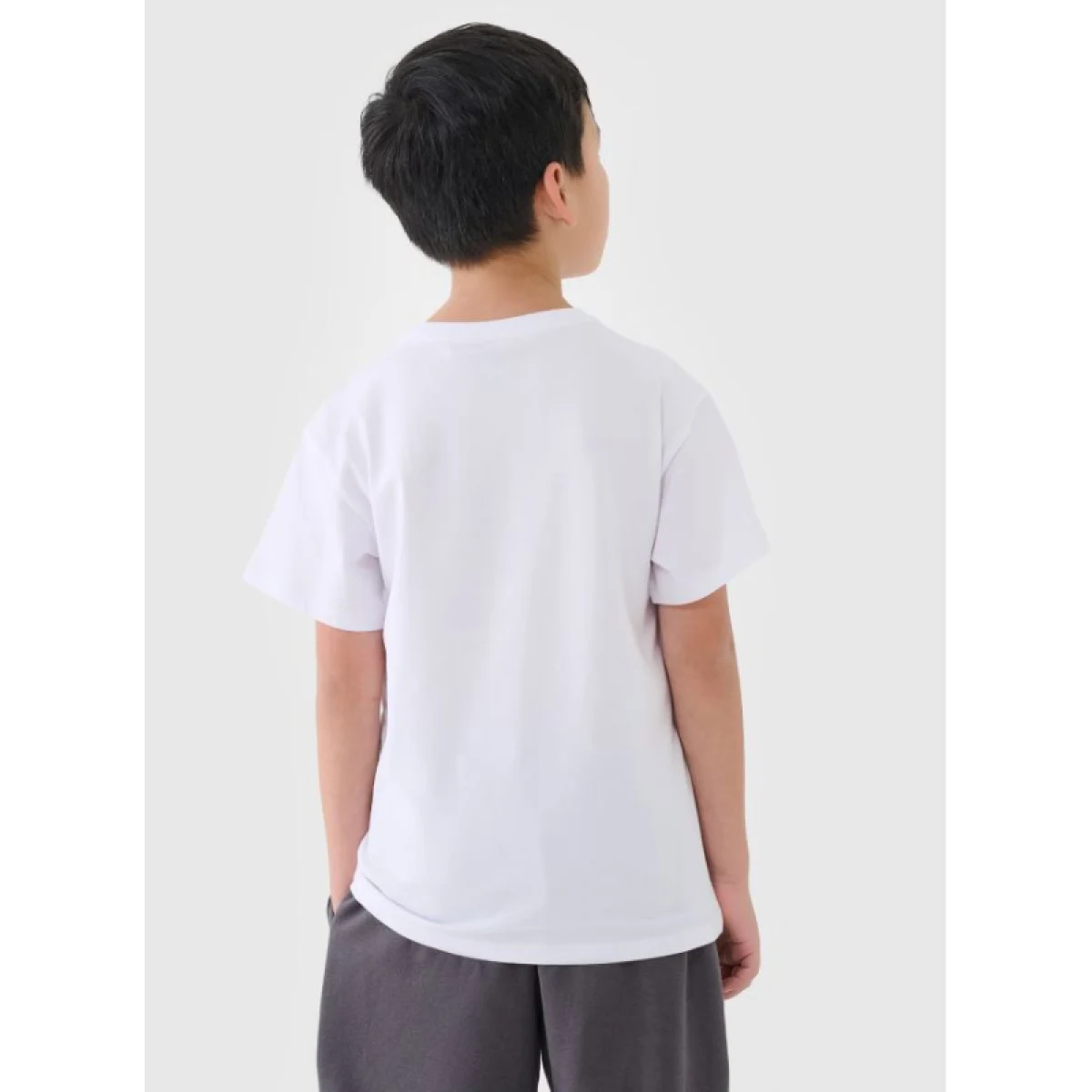 Chlapecké tričko s krátkým rukávem 4F JUNIOR TSHIRT M2331-10S-WHITE · záber 3