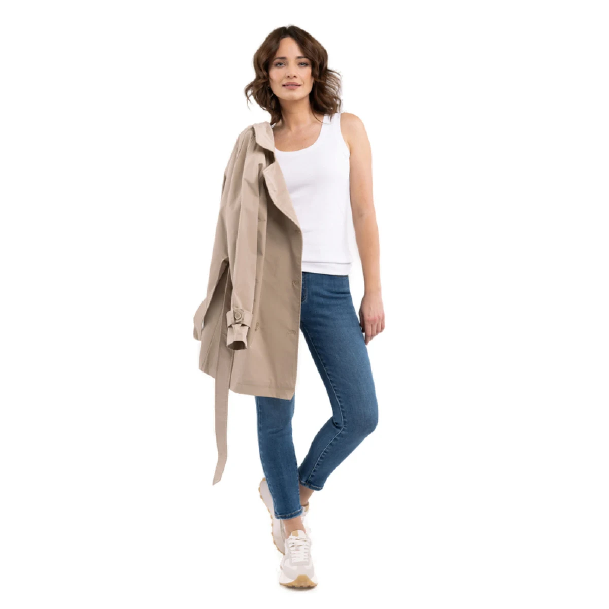 Dámské tílko VOLCANO T-DEMI-100-WHITE · záber 3