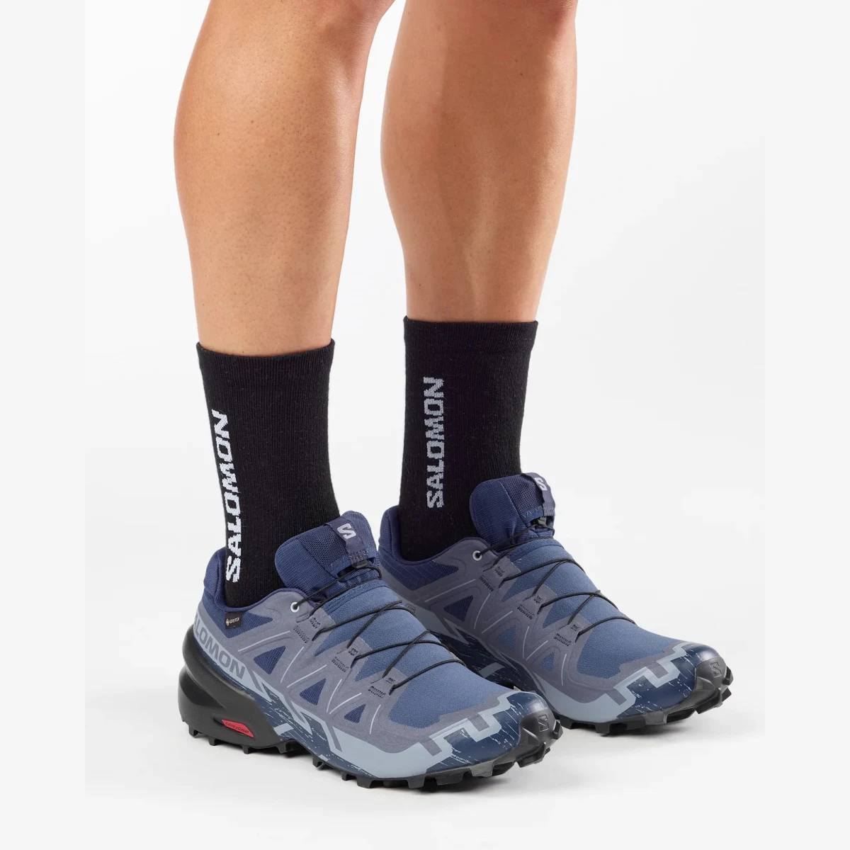 Salomon Speedcross 6 GTX M - Velikost: 41 1/3, 41 | Barva: modrá · záber 4